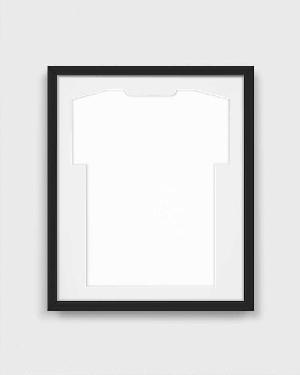 Walle Premium rám na dres bílá