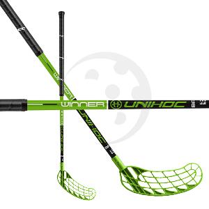 Unihoc WINNER 35 Black/Green Oboustranná 75 cm (= 86 cm)