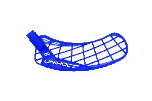 Čepel Unihoc Epic Bright Blue Pravá (pravá ruka dole) středně tvrdá (PP - odlehčená)