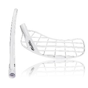 Čepel Salming Raptor Endurance Levá (levá ruka dole) středně tvrdá (PE) bílá