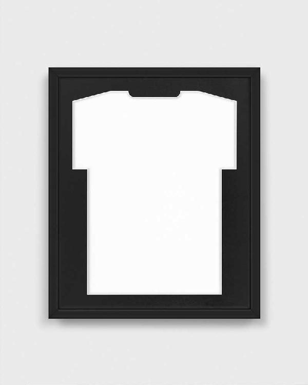 Walle Premium rám na dres z masivního dřeva – černá