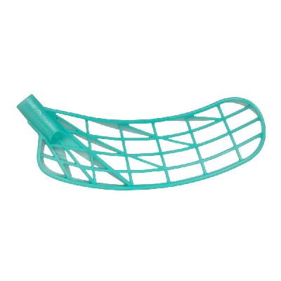 Čepel Unihoc Unilite tyrkysová Levá (levá ruka dole) středně tvrdá (PP - odlehčená)