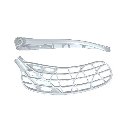 Čepel Fatpipe CTRL bílá Pravá (pravá ruka dole) středně tvrdá (PP - odlehčená)