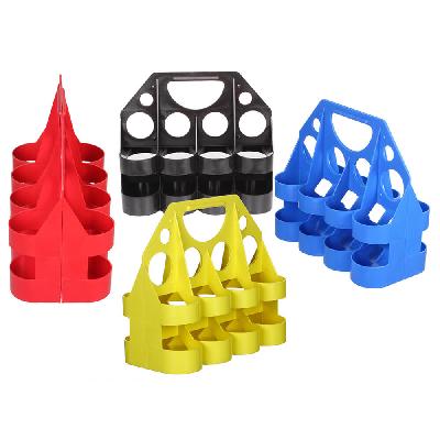 Nosič lahví na 8 ks modrá