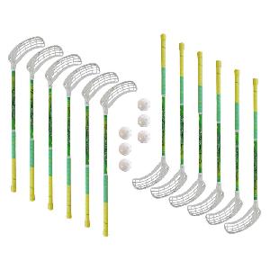 Eurostick Gravity Kid IFF Set (12 hokejek) 6x levá / 6x pravá