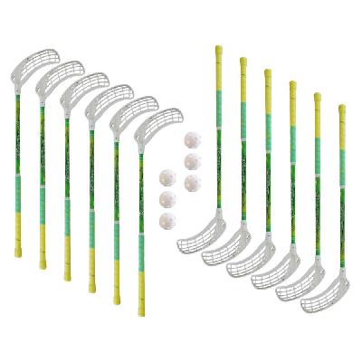 Eurostick Gravity Kid IFF Set (12 hokejek) 10x levá / 2x pravá