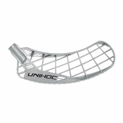 Čepel Unihoc Epic stříbrná Pravá (pravá ruka dole) středně tvrdá (PE)