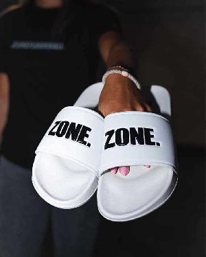 Zone floorball Sandals GLIDER bílé