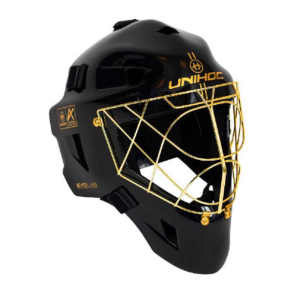 Unihoc Alpha Prime Evolab Gold – brankářská maska Senior
