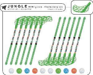 Set MPS Jungle Mini Green (12 hokejek)