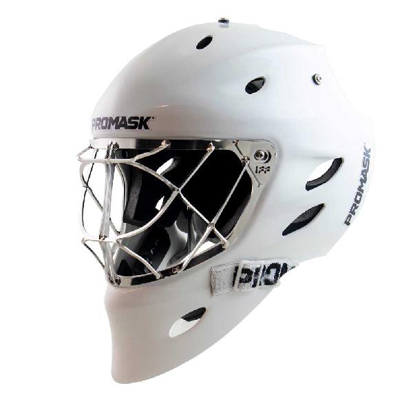 ProMask Raptor X1 – florbalová brankářská maska bílá, senior