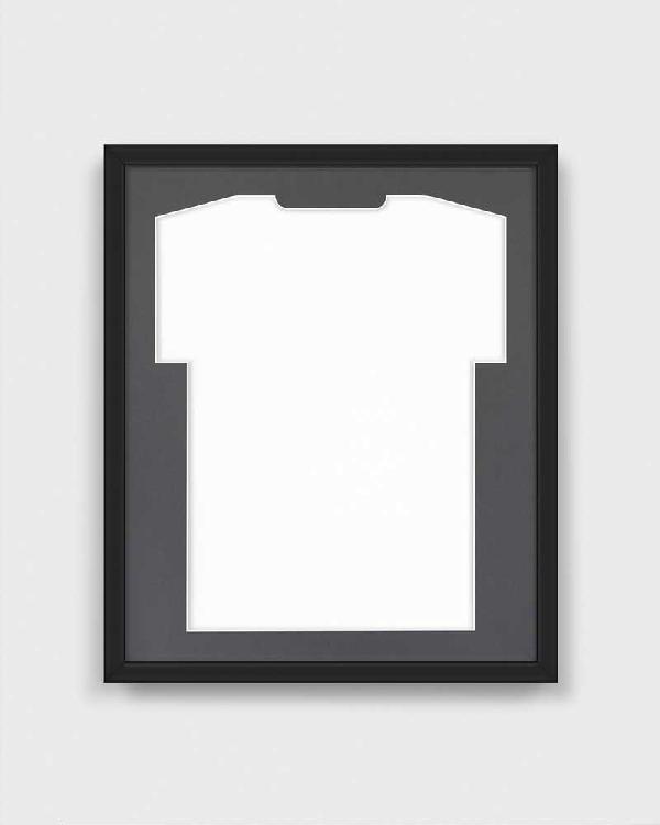Walle Premium rám na dres z masivního dřeva – grafitově šedá