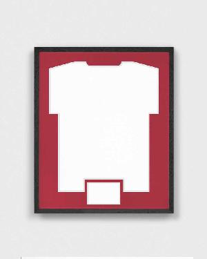 Walle Basic Window rám na dres červená