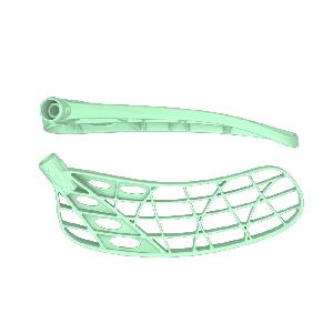 Čepel Fatpipe CTRL fresh mint Levá (levá ruka dole) středně tvrdá (PP - odlehčená)