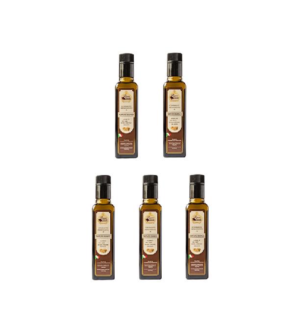 Pagnani Tartufi Olej s bílým lanýžem, 5 × 250 ml