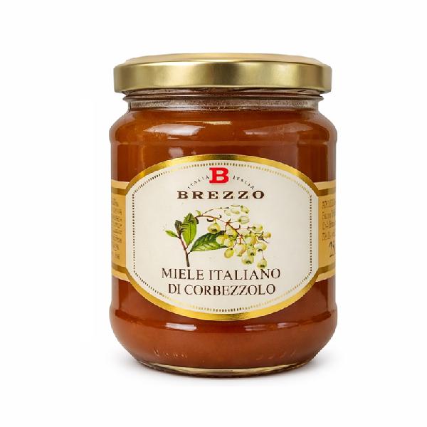 Italský med z planikových květů Brezzo, 250 g (Miele di Corbezzolo)