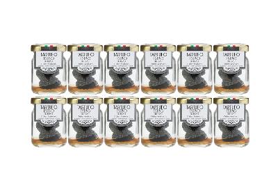 Pagnani Tartufi Černý letní lanýž celý, 12 × 25 g
