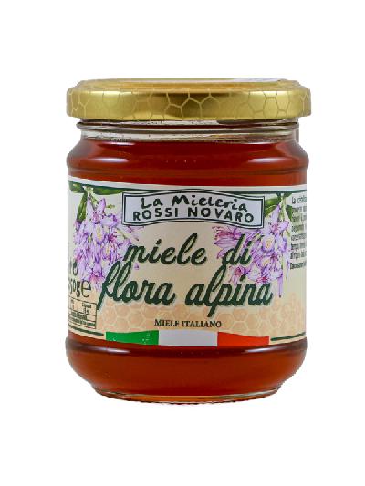 Italský med z alpských květů, 250 g (Miele di Flora Alpina)