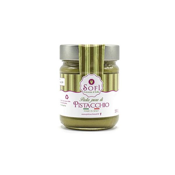 Pistáciová pasta 100% Sofì, 200 g – sicilské pistácie