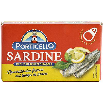 Sardinky ve slunečnicovém oleji, 125 g