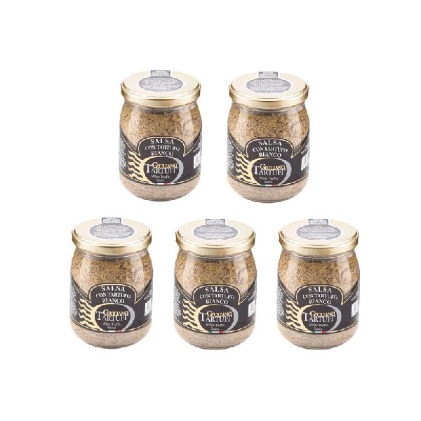 Lanýžová pasta z bílého lanýže Giuliano Tartufi, 5× 470 g