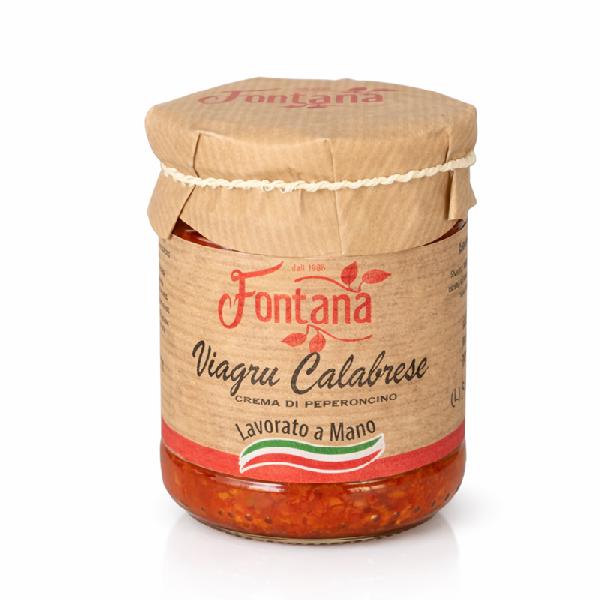 Kalábrijská chilli omáčka Azienda Agricola Fontana, 190 g