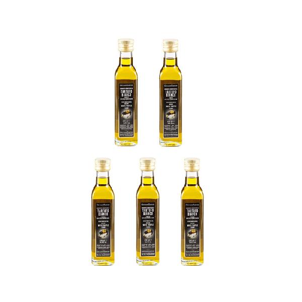 Extra panenský olivový olej s bílým lanýžem Giuliano Tartufi, 5× 250 ml