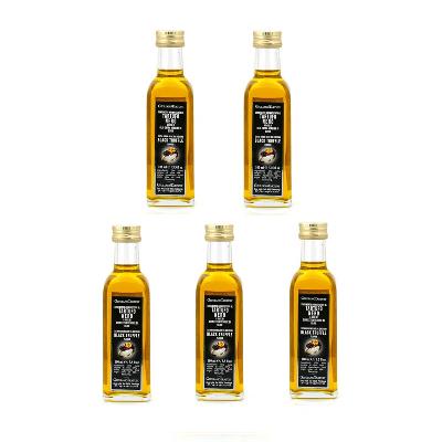 5x Extra panenský olivový olej s černým lanýžem, 100 ml  (Lanýžový Olej)