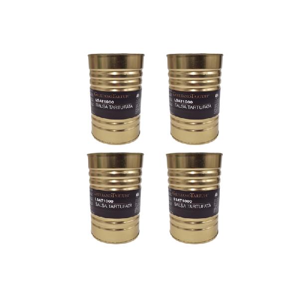 Giuliano Tartufi Lanýžová pasta ze černého lanýže Salsa Tartufata, 4 × 1 kg