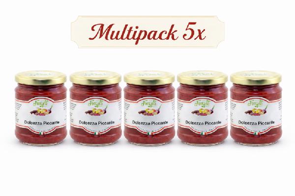 Sladký chilli džem Čatní z chilli, 5× 230 g – italská specialita