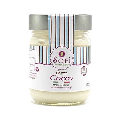 Kokosový roztíratelný krém Sofì, 190 g — bez palmového oleje
