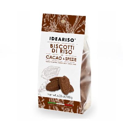 Rýžové sušenky s kakaem, 180 g