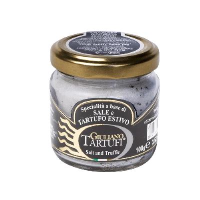 Jemná mořská sůl s černým lanýžem, 100 g  (Lanýžová sůl)