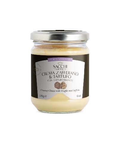 Šafránový krém s drahocenným bílým lanýžem, 170 g