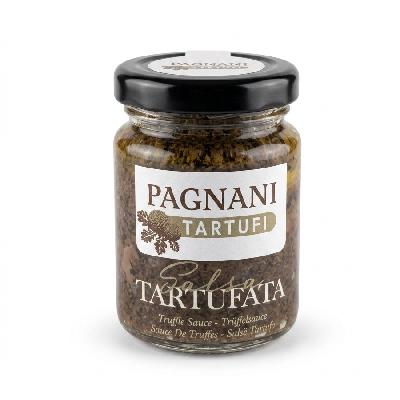 Lanýžová omáčka 10 % s lanýžovými plátky, 90 g  (Lanýžová pasta)