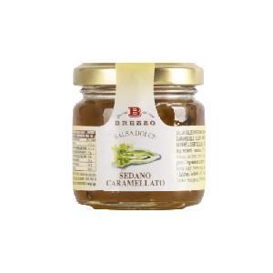 Čatní z karamelizovaného celeru s medem,  110 g