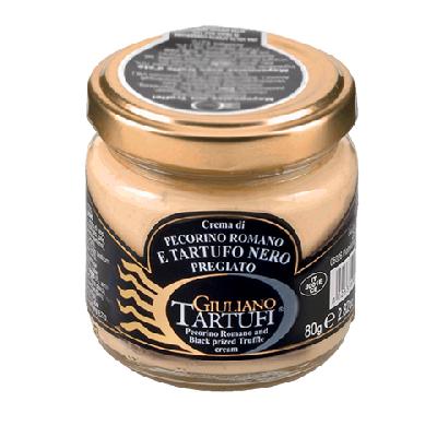 Sýrový krém z Pecorina s černým drahocenným lanýžem, 80 g