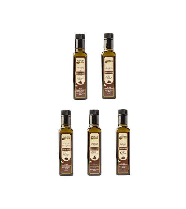 Pagnani Tartufi Olej s černým lanýžem, 5 × 250 ml