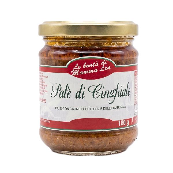 Toskánská kančí paštika Apicoltura Rossi, 180 g