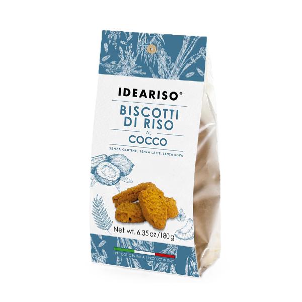 Rýžové sušenky s kokosem, 180 g