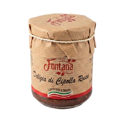 Čatní z červené cibule, 230 g (džem z červené cibule)