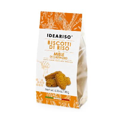Rýžové sušenky s kaštanovým medem, 180 g