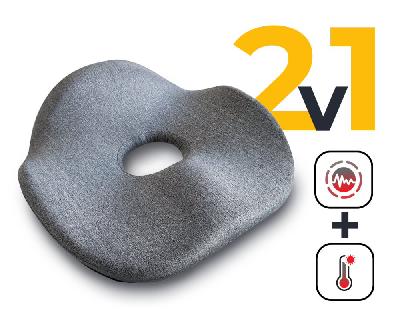 Podsedák na židli MOSH ERGO2 B1M masážní, šedý