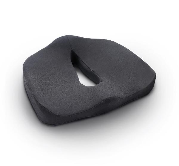 Mosh ERGO B1G Gelový ergonomický podsedák černý, 45 × 38 × 7 cm