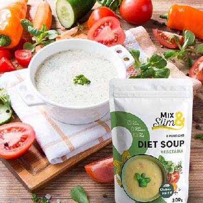 MixSlim Dietní polévka zeleninová 300g (10 porcí)