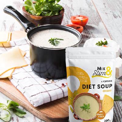 MixSlim Dietní polévka sýrová 300g (10 porcí)