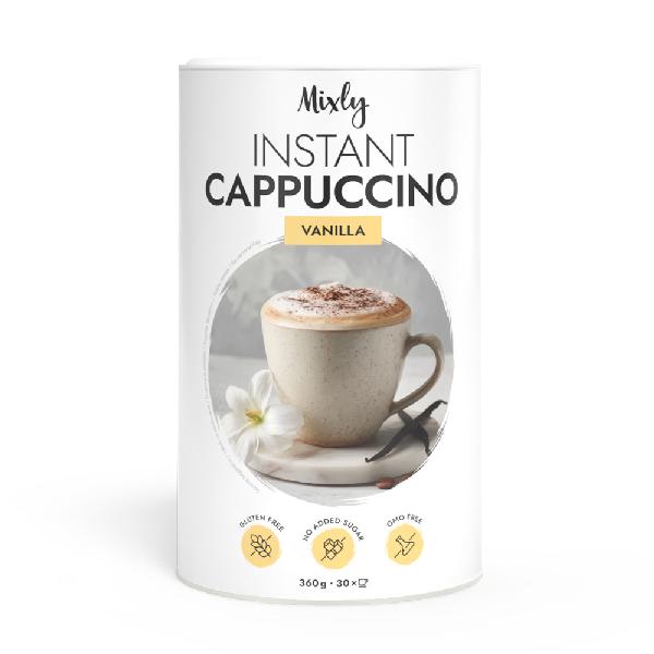 Mixly Instantní Cappuccino 3v1 s vanilkou 30 porcí (360 g)