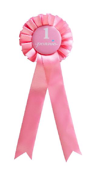 Kokarda Ponnie pro vítěze - růžová