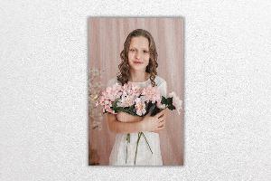 Tisk na dřevo 60x40 cm z vlastní fotografie, Bukové dřevo, Vykroužení pro závěs