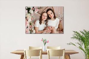 Fotoobraz 90x60 cm z vlastní fotografie, Plátno Recycled Satin Canvas, 330g/m²